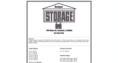 Desktop Screenshot of budgetstorageantioch.com